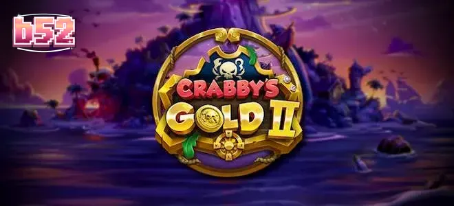 Giao diện trò chơi slot Crabby’s Gold II với phong cách cướp biển