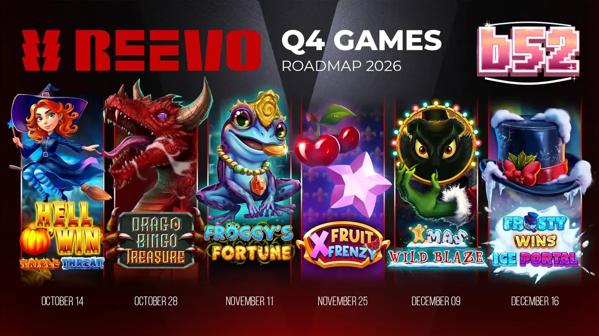 Bộ sưu tập các tựa game slot mới từ REEVO cho quý 4 năm 2026